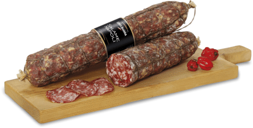 Salame Napoli, en envase sellado de 100 gr.